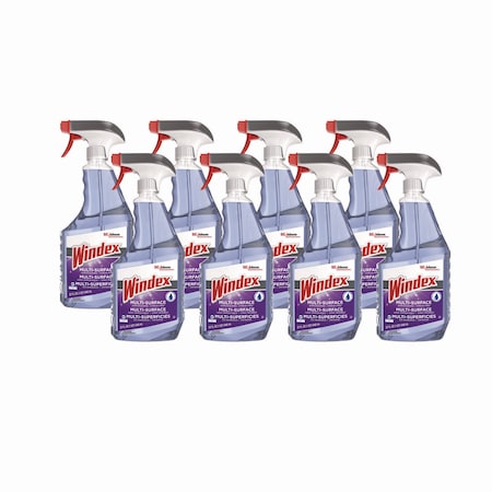 Windex Liquid Cleaners & Detergents, Fresh, 8 PK 10019800003149